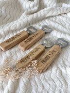 Houten bieropener | Persoonlijk cadeau met naam