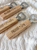 Houten bieropener | Persoonlijk cadeau met naam