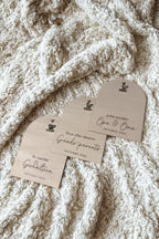 Gepersonaliseerd houten zwangerschapsaankondiging bord voor opa & oma
