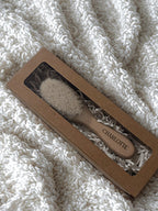Gepersonaliseerde houten babyborstel met naam