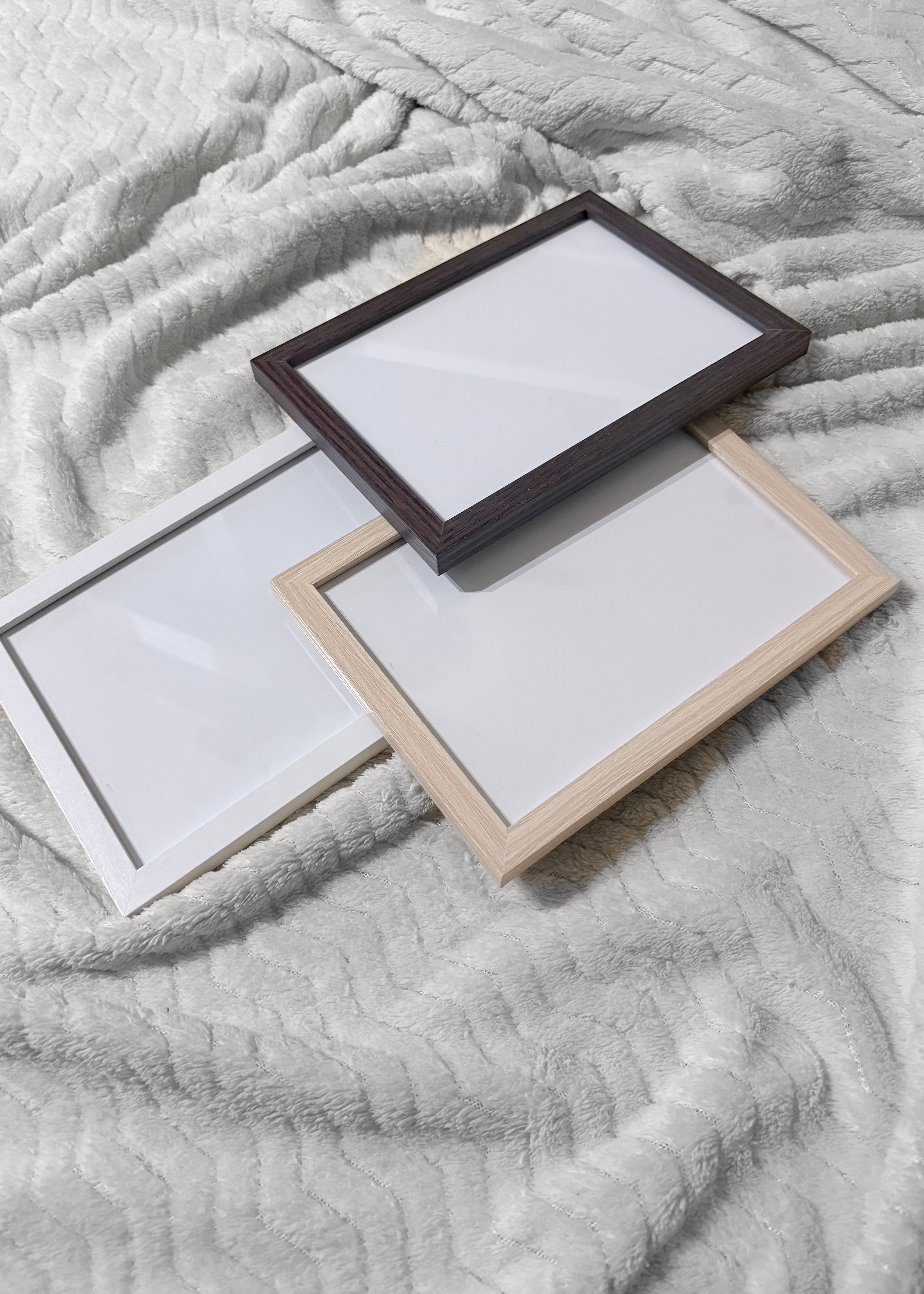 Houten tweeluik lijstje | Design op basis van geboortekaartje