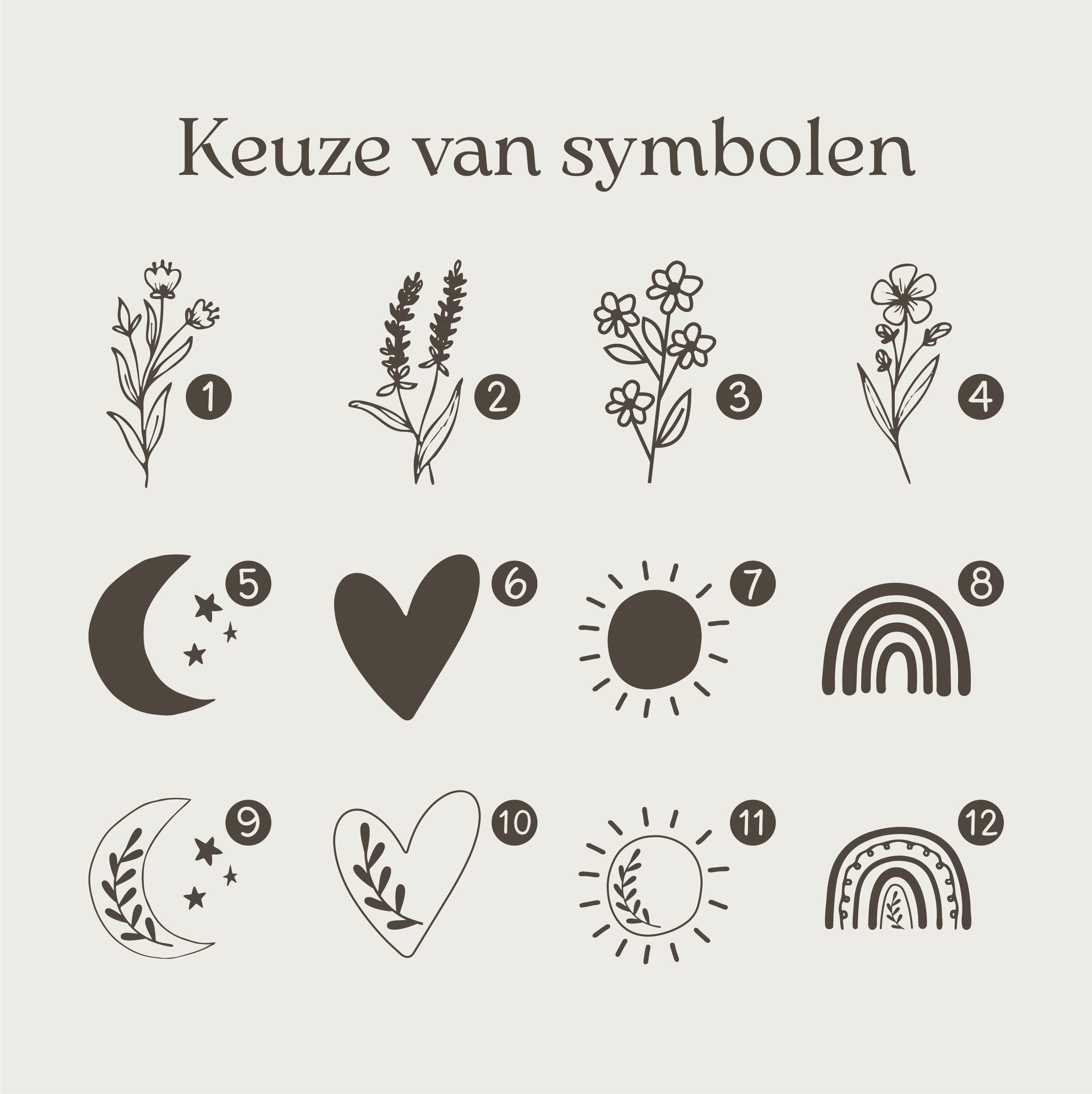 Houten tweeluik lijstje met naam | Minimalistisch design